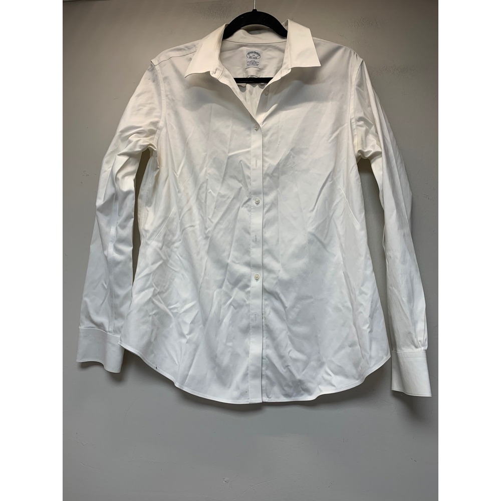 Brooks Brothers White Button-Down Shirt